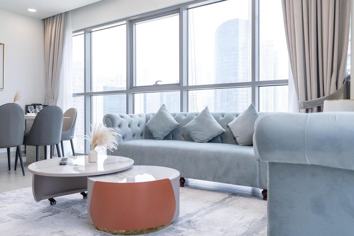 Cool 4-Bedroom Apartment With Burj Views At Bellevue Tower In Downtown Dubái Exterior foto